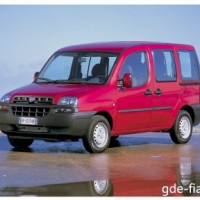 : FIAT Doblo спереди, сбоку