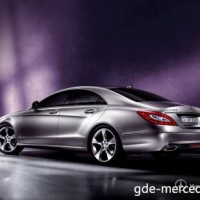 : Mercedes CLS-сlass сбоку