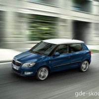 : Skoda Fabia сбоку