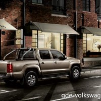 : Volkswagen Amarok  сзади, сбоку