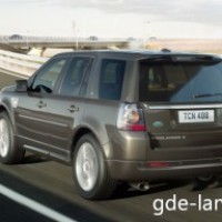 : Land Rover Freelander 2 сзади, сбоку