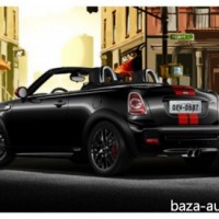 : MINI John Cooper Works roadster вид сзади, сбоку