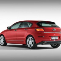 Qoros 3 Hatch: сзади слева