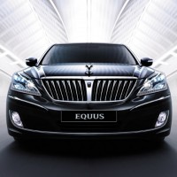 Hyundai Equus: спереди