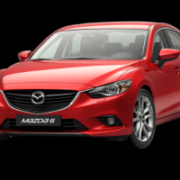 Mazda6: спереди слева