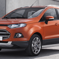 Ford EcoSport: слева спереди