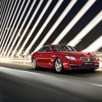 BMW 6ER coupe: спереди справа