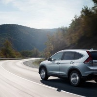 Honda CR-V 2,4: слева сзади