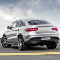 Mercedes-Benz GLE-klass coupe: слева сзади