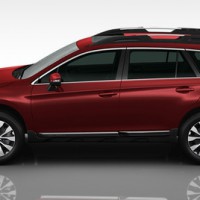 Subaru Outback: слева сбоку